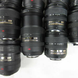 (4822K)ジャンクNikonニコンAF-S NIKKOR18-70mm3.5-4.5 18-200mm3.6-5.6 18-300mm3.5-6.3 G ED等まとめて大量セット15点動作未確認同梱不可の画像5