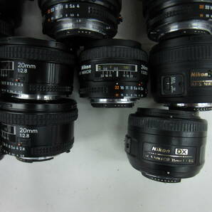 (4880K)ジャンクNikonニコンAF NIKKOR20mm2.8 300mm4 35mm2 50mm1.8 60mm2.8 105mm2.8 180mm2.8等まとめてセット15点 動作未確認 同梱不可の画像3