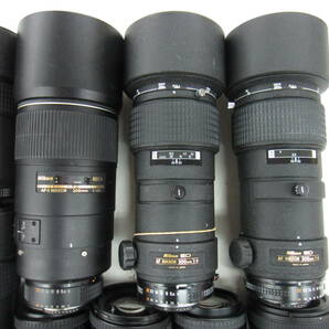 (4880K)ジャンクNikonニコンAF NIKKOR20mm2.8 300mm4 35mm2 50mm1.8 60mm2.8 105mm2.8 180mm2.8等まとめてセット15点 動作未確認 同梱不可の画像2