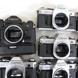 (4888N)ジャンク Canon A-1 AE-1 AE-1 PROGRAMキヤノン まとめてセット 15台 動作未確認 同梱不可の画像2