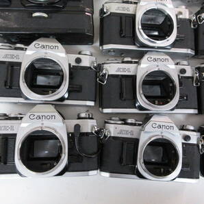 (4888N)ジャンク Canon A-1 AE-1 AE-1 PROGRAMキヤノン まとめてセット 15台 動作未確認 同梱不可の画像3