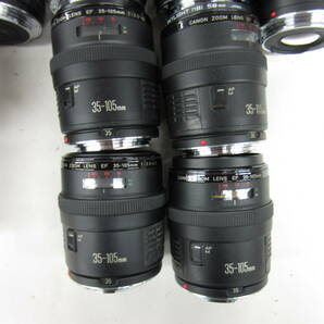 (4919K)ジャンクCanonキヤノンEF 28-70mm3.5-4.5Ⅱ 35-70mm3.5-4.5 35-105mm3.5-4.5 70-210mm4等まとめて大量セット30点動作未確認同梱不可の画像4