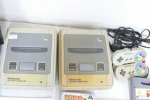 ○スーパーファミコン SFC 本体 2つ ソフト 12本 衛星放送対応ソフト Wii付_画像2