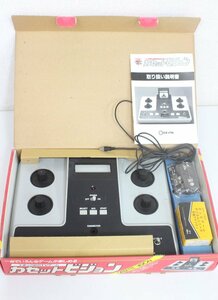 0 retro game machine cassette Vision Epo k company TV game Showa era CASSTE VISION