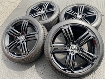 フォルクス ワーゲン 純正 シロッコR ゴルフR PCD112 8J+41 パサート ジェッタ ザビートル 225/40R18 2020年 コンチネンタル ブラック塗装_画像9