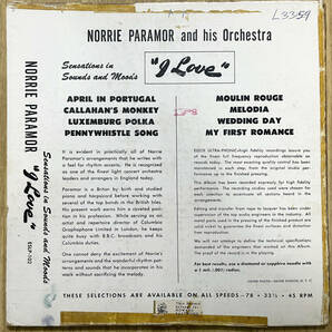 美女ジャケ 10インチ Norrie Paramor ノリー・パラマー / I Love / Essex Records ESLP-102の画像2