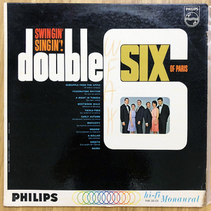 Double Six Of Paris ダブル・シックス・オブ・パリ / Swingin' Singin' / 1962年USオリジナルMONO / PHM 200-026