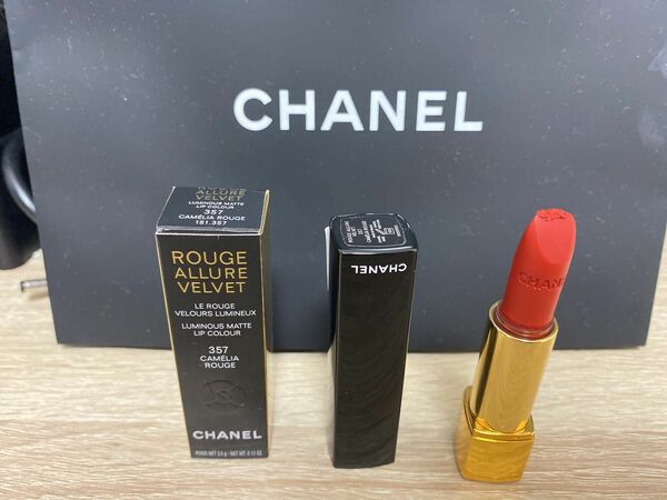 CHANEL ルージュ アリュール ヴェルヴェット 357 カメリア 限定