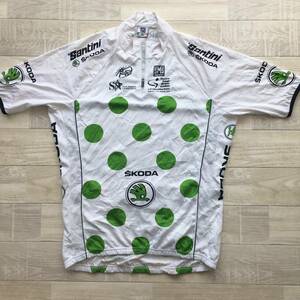  UCI World Tour Santos Tour Down under/ Size:XL細目 Italy Santini社正規品 ♪