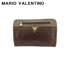 マリオ ヴァレンティノ クラッチバッグ セカンド バッグ レディース メンズ ヴィンテージ Vマーク MARIO VALENTINO 中古