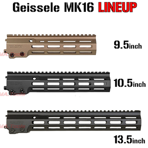 ◆特価！◆マルイ&インチネジ 対応◆ M4用 Geissele SMR MK16 タイプ URG-I SOPMOD 9.5inch ハンドガード DDC ( BLOCK3 III HANDGUARDの画像10