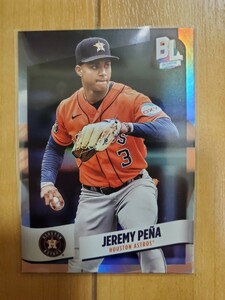 Jeremy pena Topps BIG LEAGUE baseball 2024 rainbow parallel uncommon ジェレミー・ペーニャ アストロズ　レインボーパラレル　レア