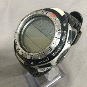 060401 259106 CASIO カシオ シーパスファインダー SPF-40 トリプルセンサー メンズ クオーツ 腕時計 非稼働品