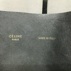 060409 263129 CELINE セリーヌ ホリゾンタルカバ トートバッグ 166113 ブラック 鞄の画像8