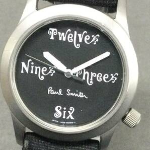 060412 261343 Paul Smith ポールスミス ユニセックス腕時計 ブラック文字盤 ファッション小物 服飾小物 服飾雑貨 非稼働品 の画像2