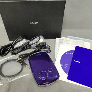 060403 261056 SONY ソニー ウォークマン NW-A3000 ポータブルプレーヤー パープルブルー系 箱付き 動作未確認 ジャンク品