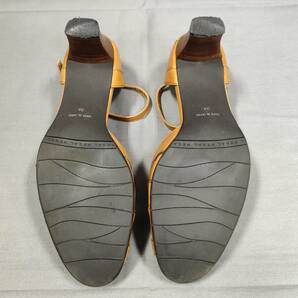 060426 264064-1 REGAL リーガル レディースシューズ パンプス サイズ24cm イエロー（黄土）系カラー 靴 服飾雑貨 の画像6