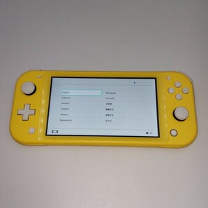 【1円〜】Nintendo Switch Lite/ニンテンドースイッチライト イエロー 動作確認済み【完品】【極美品】の画像9