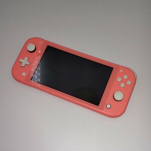 【1円〜】Nintendo Switch Lite/ニンテンドースイッチライトコーラル 中古品