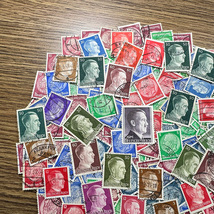 【ナチスドイツ】1933年～普通記念占領地など使用済み切手200枚大量まとめてロット！希少！！(xKwdrVBz5H)_画像5