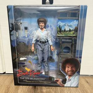 NECA Bob Ross 7インチ アクションフィギュアの画像1