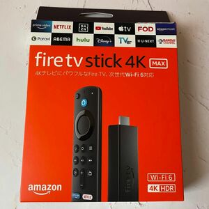 新品/未開封アマゾン ファイヤー TV スティック 4K MAX】HDR Amazon Fire TV Stick 第3世代