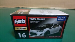 ☆未展示 ☆未開封 ★廃番 ☆トミカプレミアム No.16 トヨタ 86 GRMN ～1円スタート