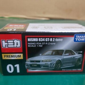 ③☆美品 ☆未開封 ☆廃盤 ★トミカプレミアム 01 日産 NISMO R34 GT-R Z-tune 〜1円スタート・定形外郵便 箱梱包（送料 300円）の画像2