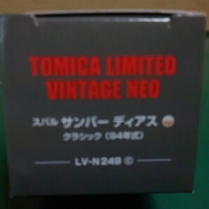 ★新品☆未開封★トミカ リミテッド ヴィンテージ NEO LV-N249c スバルサンバー ディアス クラシック(94年式) ～定形外 送料220円の画像6