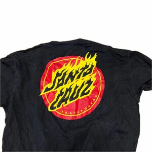 SANTA CRUZ サンタクルーズ　 半袖Tシャツ Tシャツ　BLACK ブラック　BLACK S スケート　T