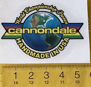CANNONDALE キャノンデール ステッカー1枚　地球儀