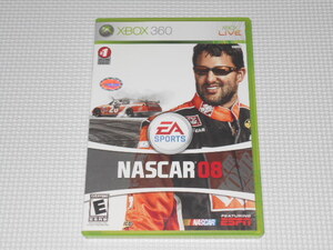 xbox360★NASCAR 08 海外版 北米版★箱付・説明書付・ソフト付