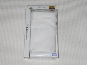 DS★ニンテンドーDS Lite専用ケース ホワイト ライトスリッポン ライクレザー 任天堂ライセンス商品★新品未開封