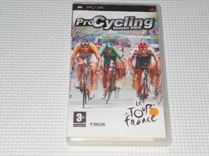 PSP★PRO CYCLING SEASON 2008 海外版 EU版★箱付・説明書付・ソフト付