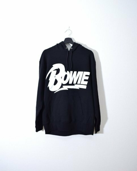 【未使用】50%OFF STUDIO RUDE ルードギャラリー DAVID BOWIE LOGO HOODIE パーカー