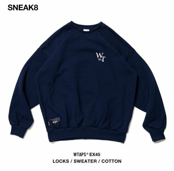 【美品】WTAPS 222ATDT-CPM02S LOCKS / SWEATER / COTTON スウェット