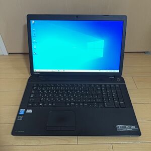 TOSHIBA dynabook T57/43M ブラック　corei5 Windows10 （ACアダプタ付きです）