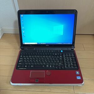 値下げしました 富士通 LIFEBOOK AH77/C ブルーレイドライブ内蔵 corei7 Windows10 （アダプタ付き）