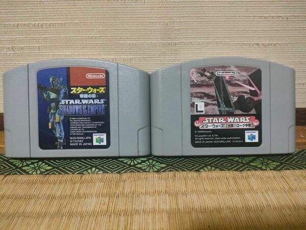 Nintendo 64 スターウォーズ ２本セット