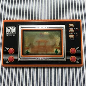 任天堂 Nintendo ゲーム&ウォッチ GAME&WATCH ゲームウォッチ　ファイアアタック　ジャンク