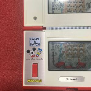 【偏光板交換済み 電池付き】任天堂 Nintendo ゲーム&ウォッチ GAME&WATCH ゲームウォッチ ミッキー&ドナルド DM-53の画像6