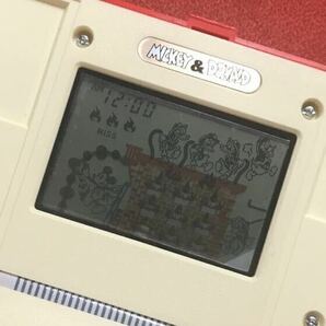 【偏光板・反射板交換済み 電池付き】任天堂 Nintendo ゲーム&ウォッチ GAME&WATCH ゲームウォッチ ミッキー&ドナルド DM-53の画像3