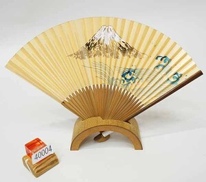 扇子 日本製 和紙 竹骨 節電対策 メール便 新品（株）安田屋 NO40004