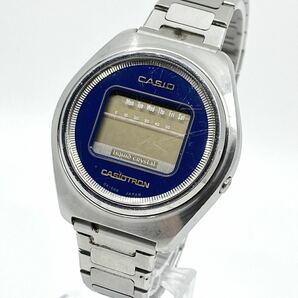 ビンテージ CASIO CASIOTRON 1970年代 腕時計 デジタル 04-504 クォーツ quartz シルバー 銀 カシオ カシオトロン Y780の画像1