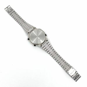 希少 美品 HONDA 腕時計 ソーラー solar デジタル W175-4A10 ウォッチ シルバー 銀 ホンダ Y656の画像7