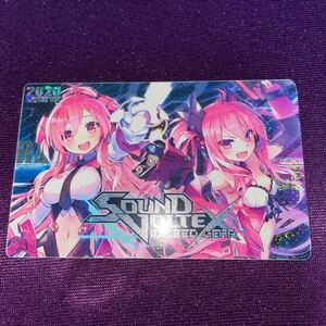 【送料無料】レイシス&グレイス/ホロ/SOUND VOLTEX EXCEED GEAR/ロケテスト開催記念カード/カードコネクト/CARD CONNECT/KONAMI