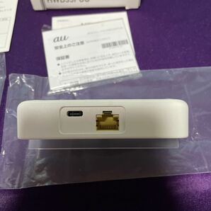 Speed Wi-Fi NEXT W04(グリーン) & W04専用クレードル/UQ WiMAX/通電確認済/中古品/モバイルルーターの画像9