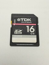 TDK SDカード メモリーカード 16GB フォーマット済み_画像1