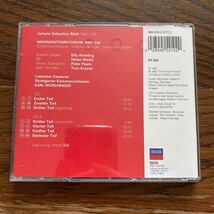 中古CD J.S. バッハ クリスマス オラトリオ BWV 248 カール ミュンヒンガー シュトゥットガルト室内管弦楽団 J.S. BACH CHRISTMAS ORATORIO_画像2