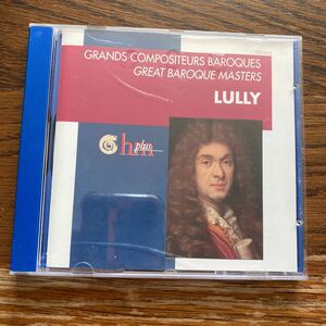 中古CD ジャン バティスト リュリ GRANDS COMPOSITEURS BAROQUES GREAT BAROQUE MASTERS JEAN BAPTISTE LULLY